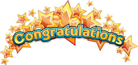 congratulations to winners